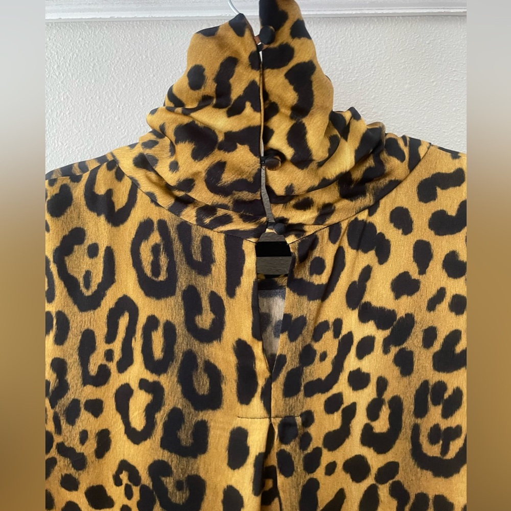 Adam Lippes Animal Print Tunic